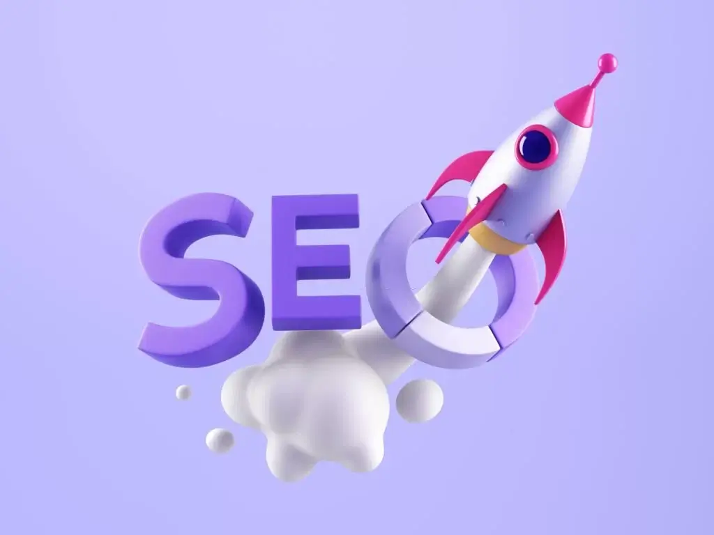 Illustration of various SEO strategies to improve website visibility and search rankings.