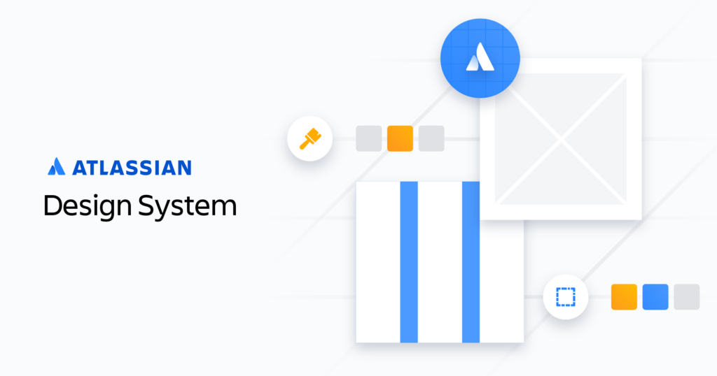 Illustration representing the Atlassian Design System